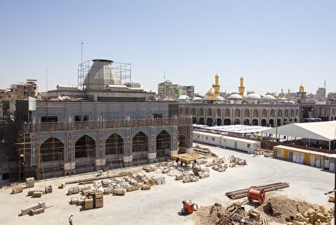 خیران اردبیلی بانی ساخت 3هزارمترمربع از توسعه حرم سیدالشهدا(ع) شدند