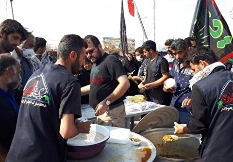 برپایی ۵۱ موکب لرستان در عراق