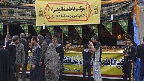 مواکب مازندرانی پذیرای اسکان ۶۷ هزار زائر حسینی در اربعین