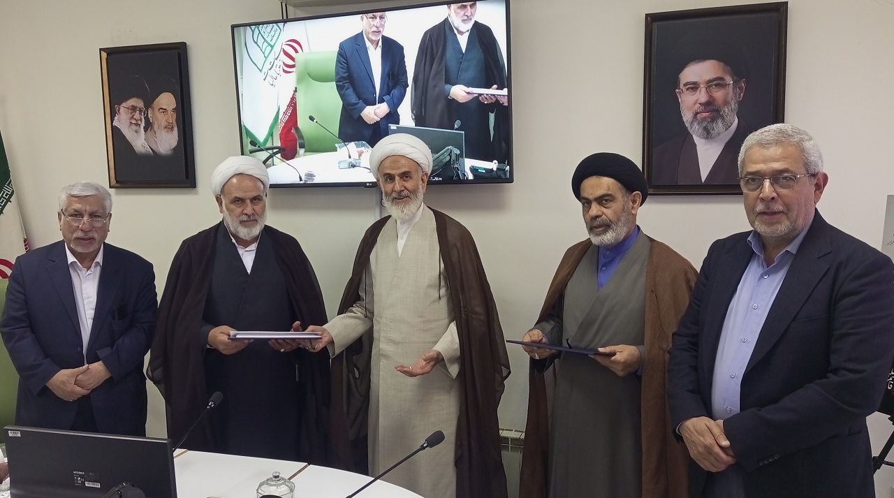معارفه مسئول دفتر نمایندگی ولی فقیه در ستاد توسعه و بازسازی عتبات معارفه مسئول دفتر نمایندگی ولی فقیه در ستاد توسعه و بازسازی عتبات