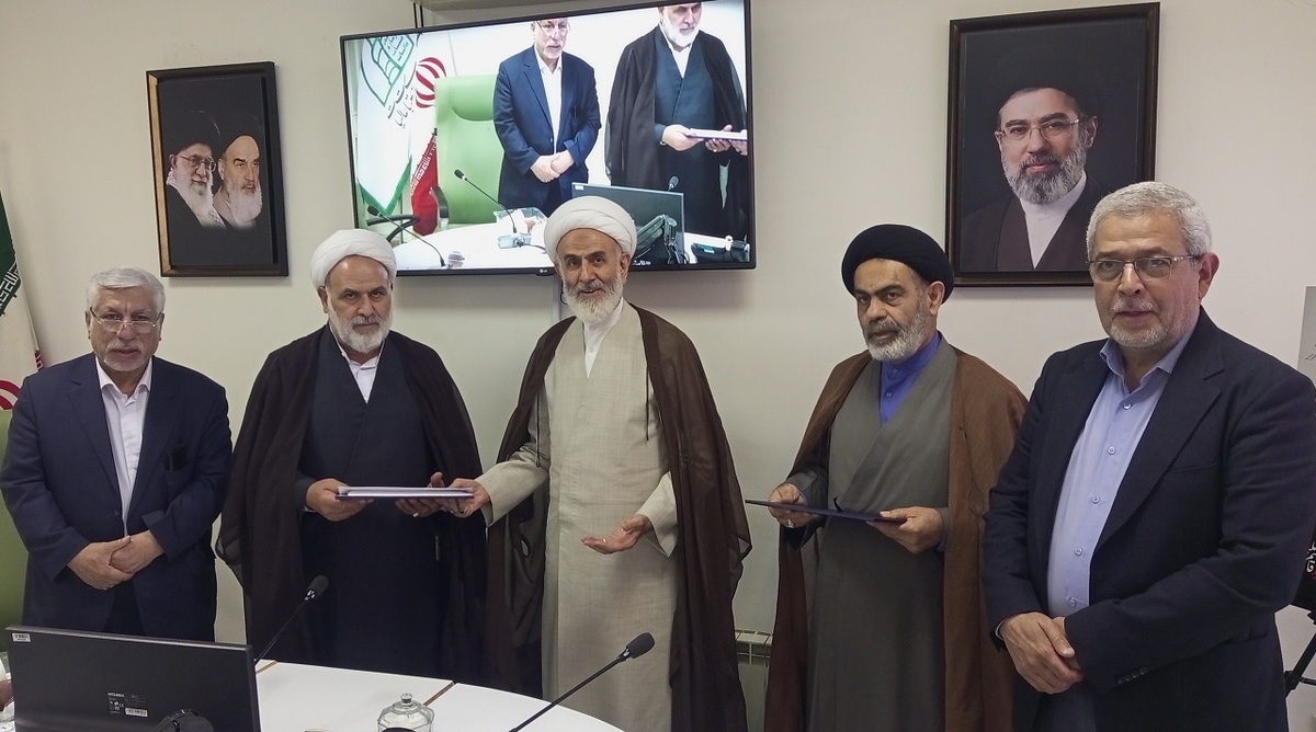 معارفه مسئول دفتر نمایندگی ولی فقیه در ستاد توسعه و بازسازی عتبات