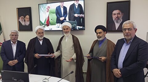 معارفه مسئول دفتر نمایندگی ولی فقیه در ستاد توسعه و بازسازی عتبات